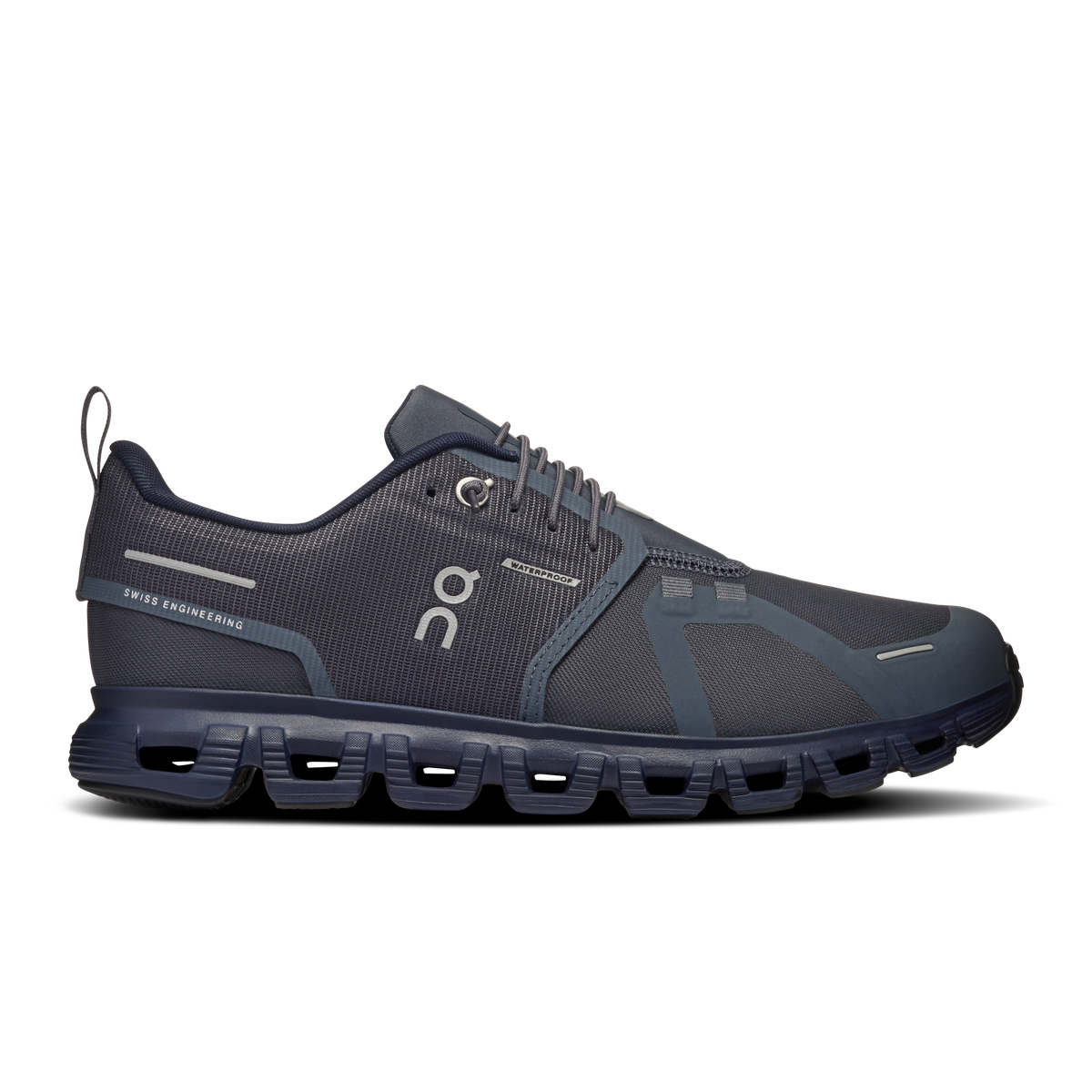 On Running Women's Cloud 6 Waterproof Shoes - Navy / Midnight