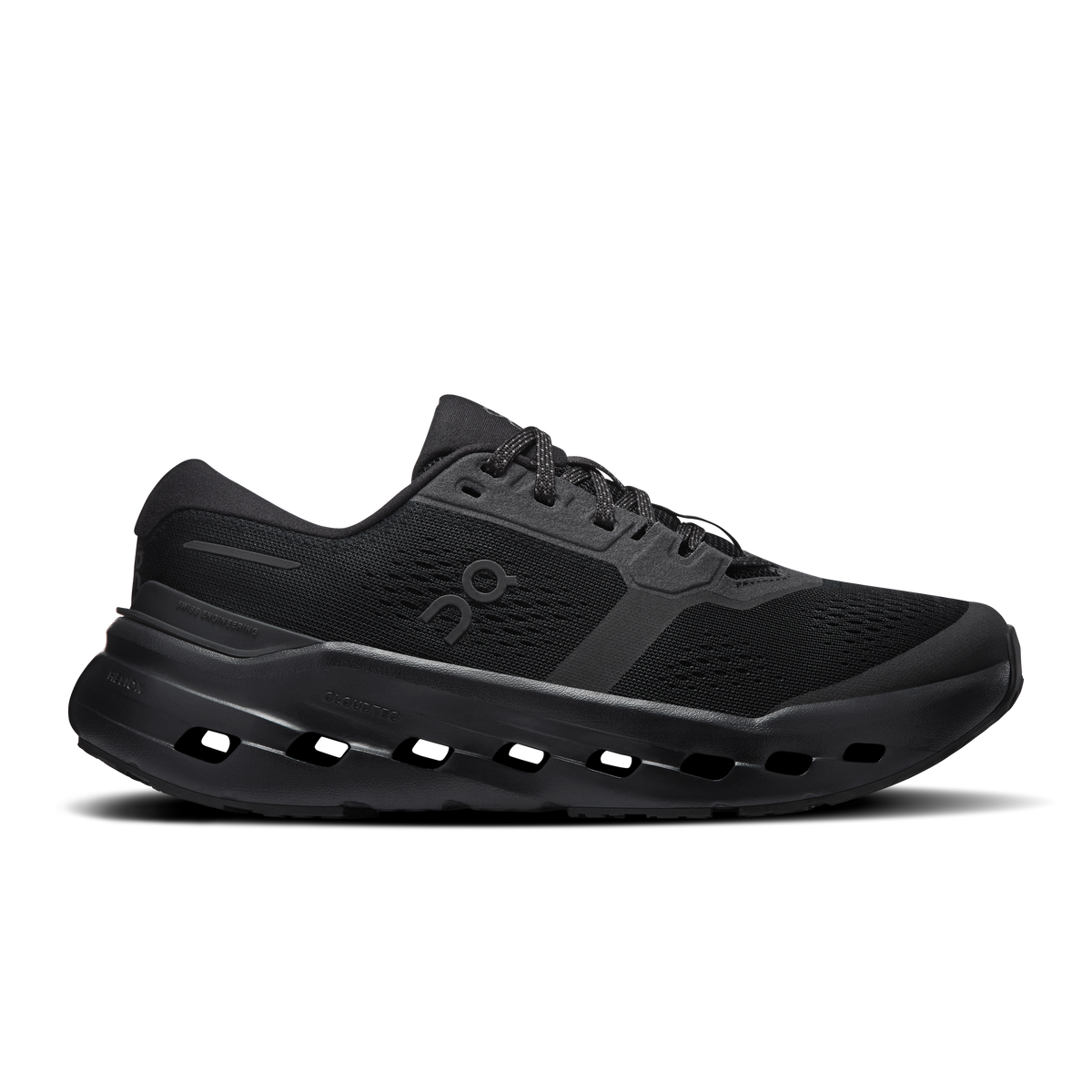 On Running Women's Cloudrunner 3 Shoes - Black / Black