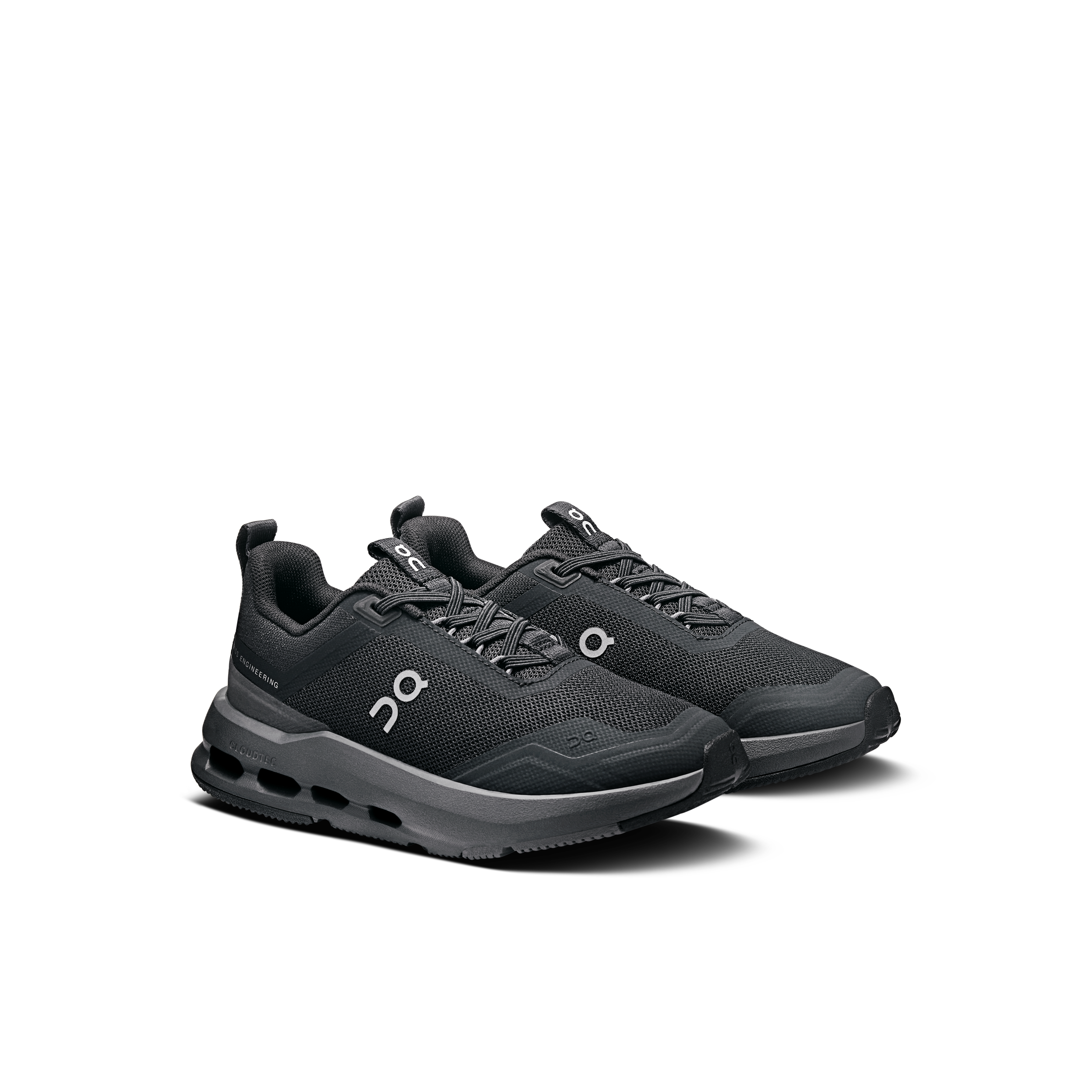On Running Kids' Cloudnova Kids Shoes - Black / Eclipse