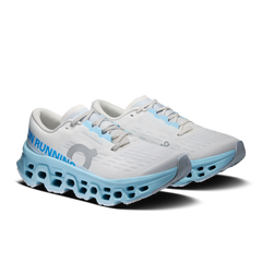 On Running Women's Cloudmonster 3 Shoes - Ivory / Topaz