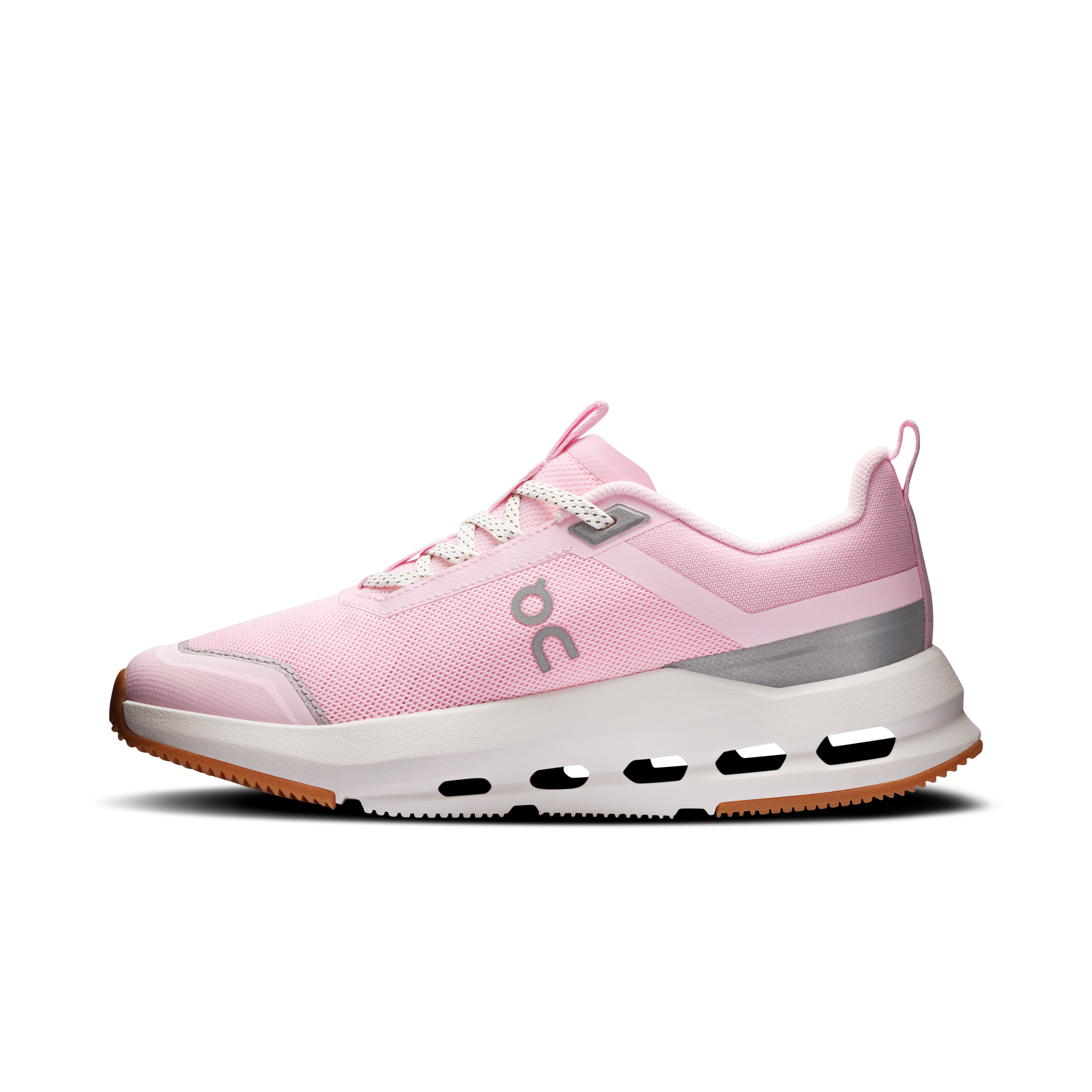 On Running Kids' Cloudnova Youth Shoes - Peony / Iceberg