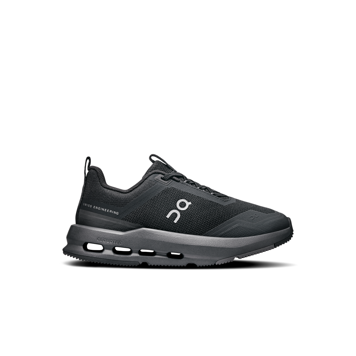 On Running Kids' Cloudnova Kids Shoes - Black / Eclipse