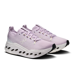 On Running Women's Cloudsurfer Max Wide Shoes - Foxglove / Ivory