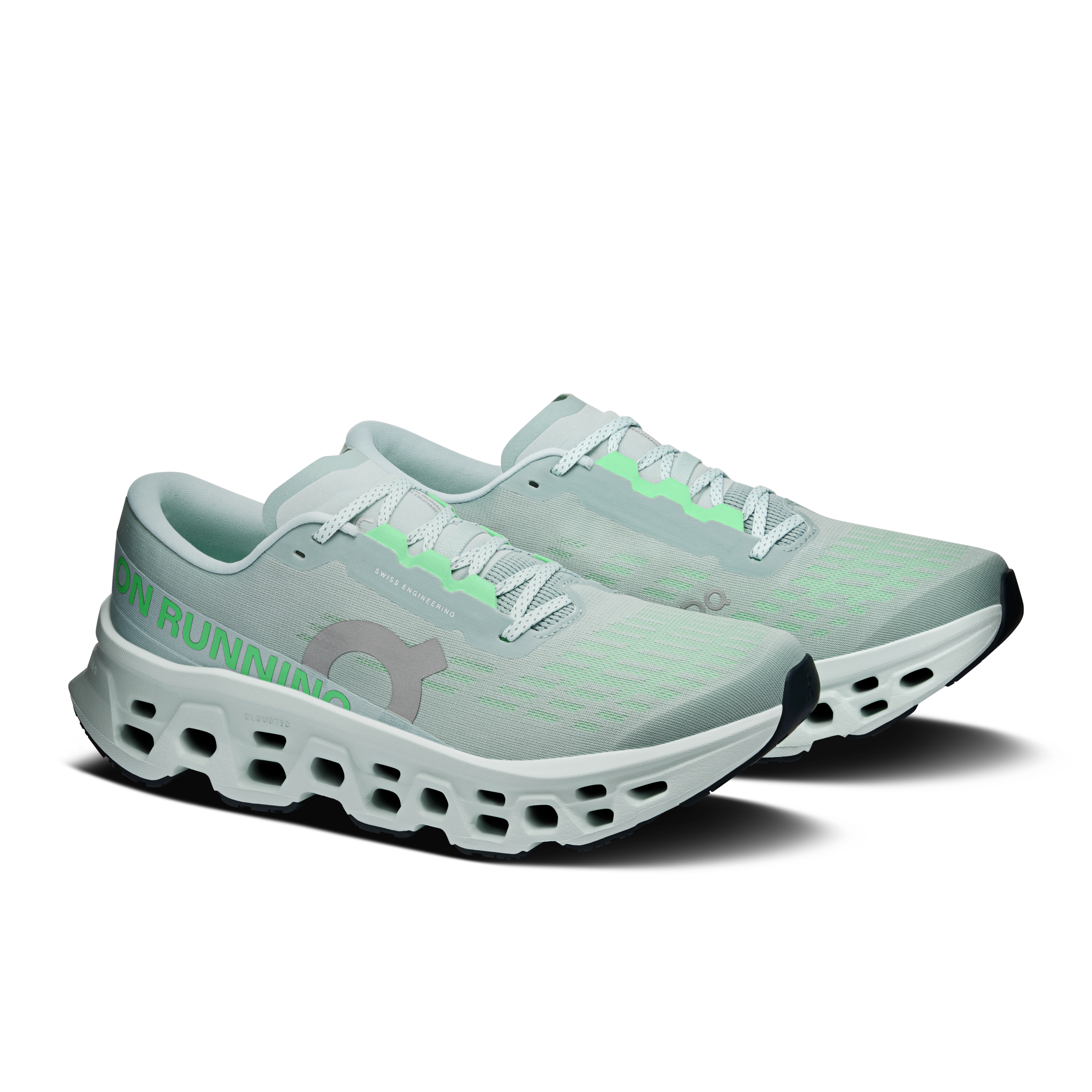 On Running Men's Cloudmonster 3 Wide Shoes - Brook / Flurry