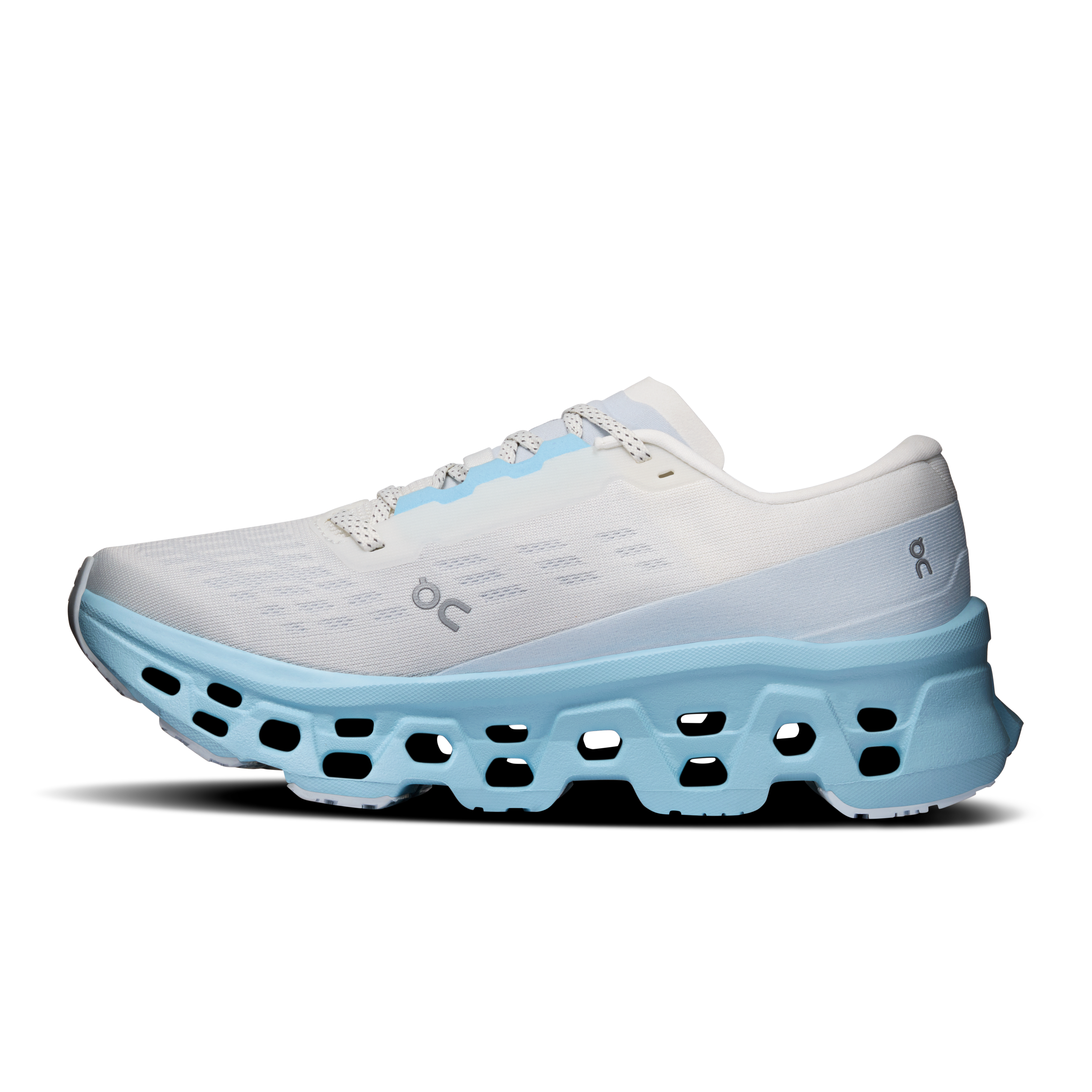 On Running Women's Cloudmonster 3 Shoes - Ivory / Topaz