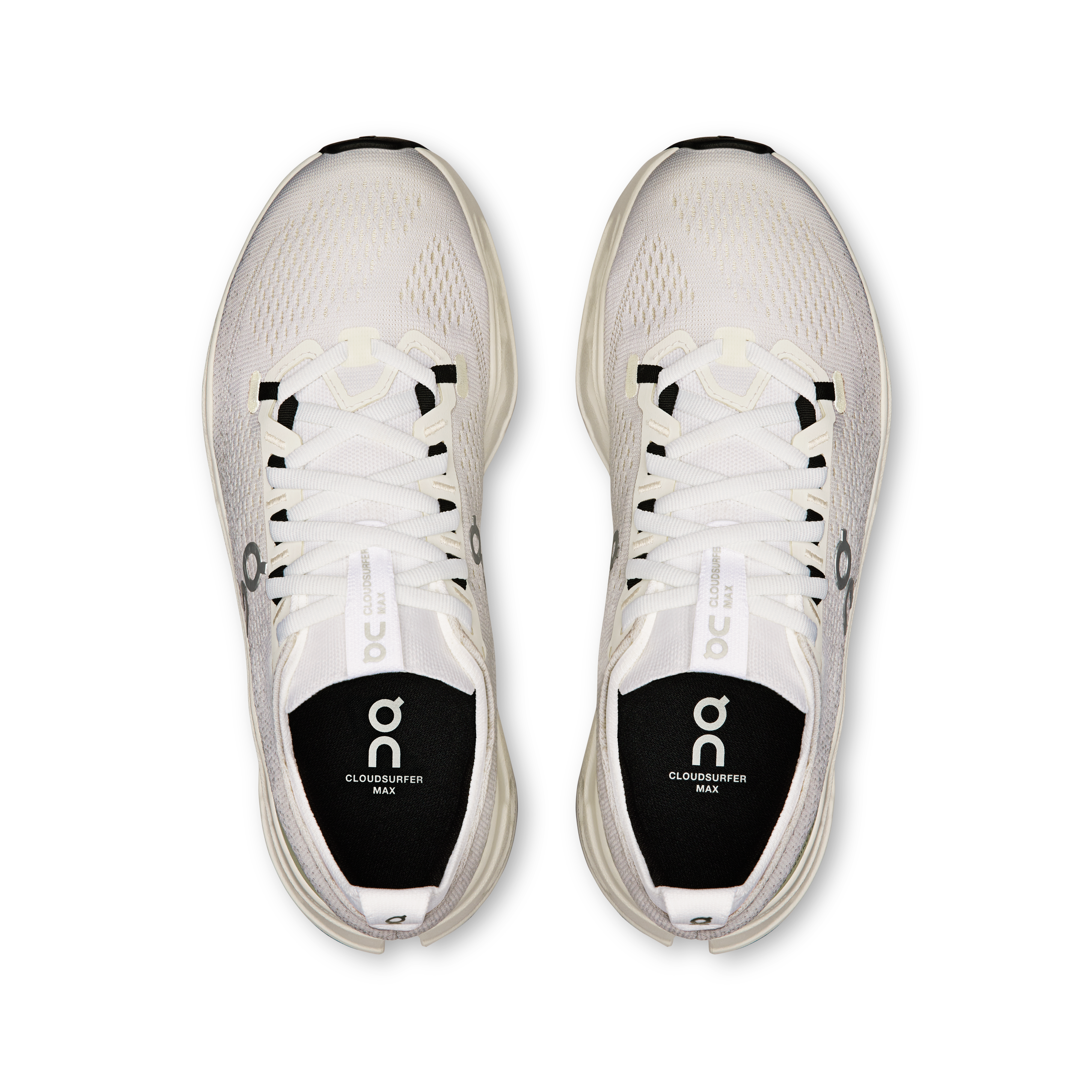 On Running Women's Cloudsurfer Max Shoes - White / White