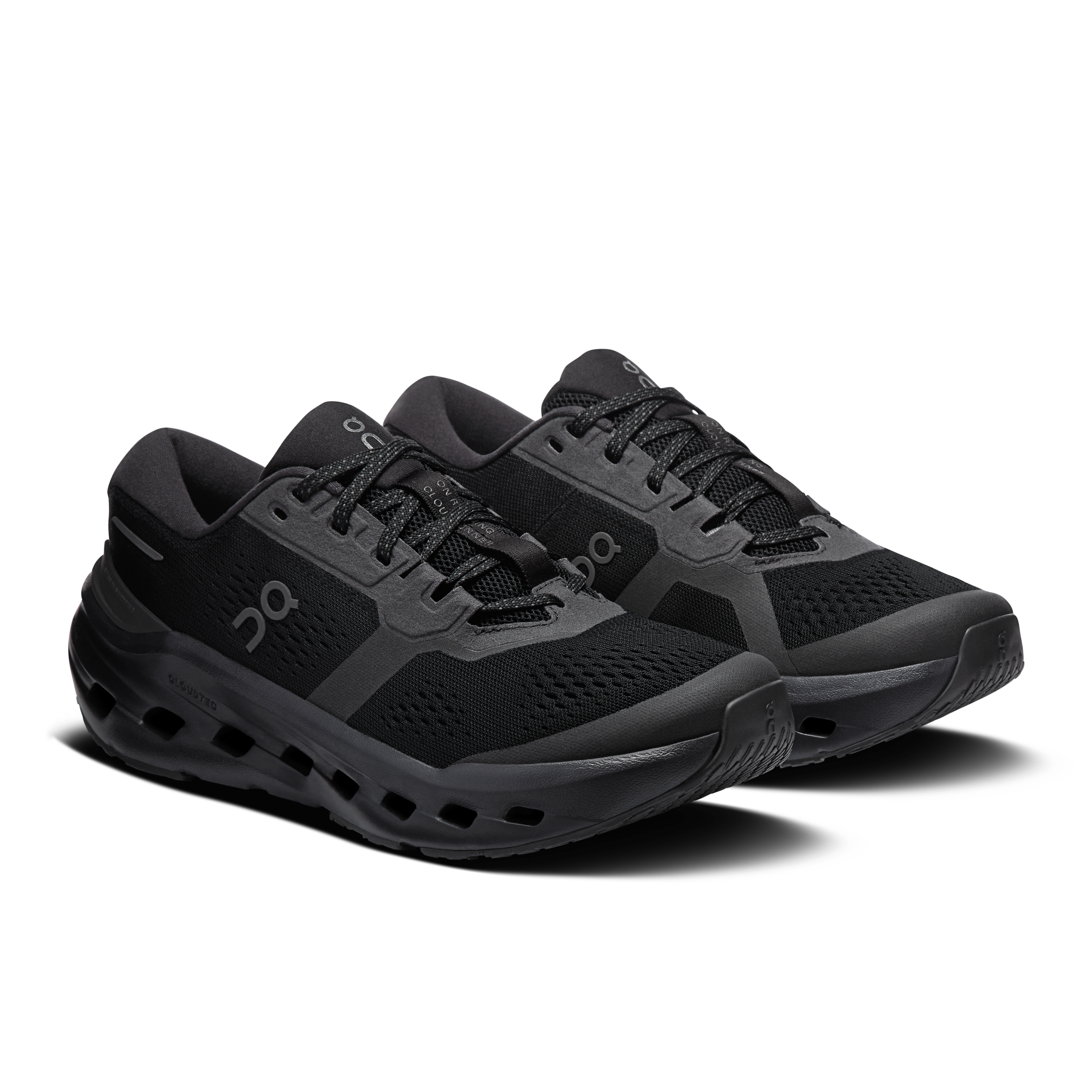 On Running Men's Cloudrunner 3 Shoes - Black / Black