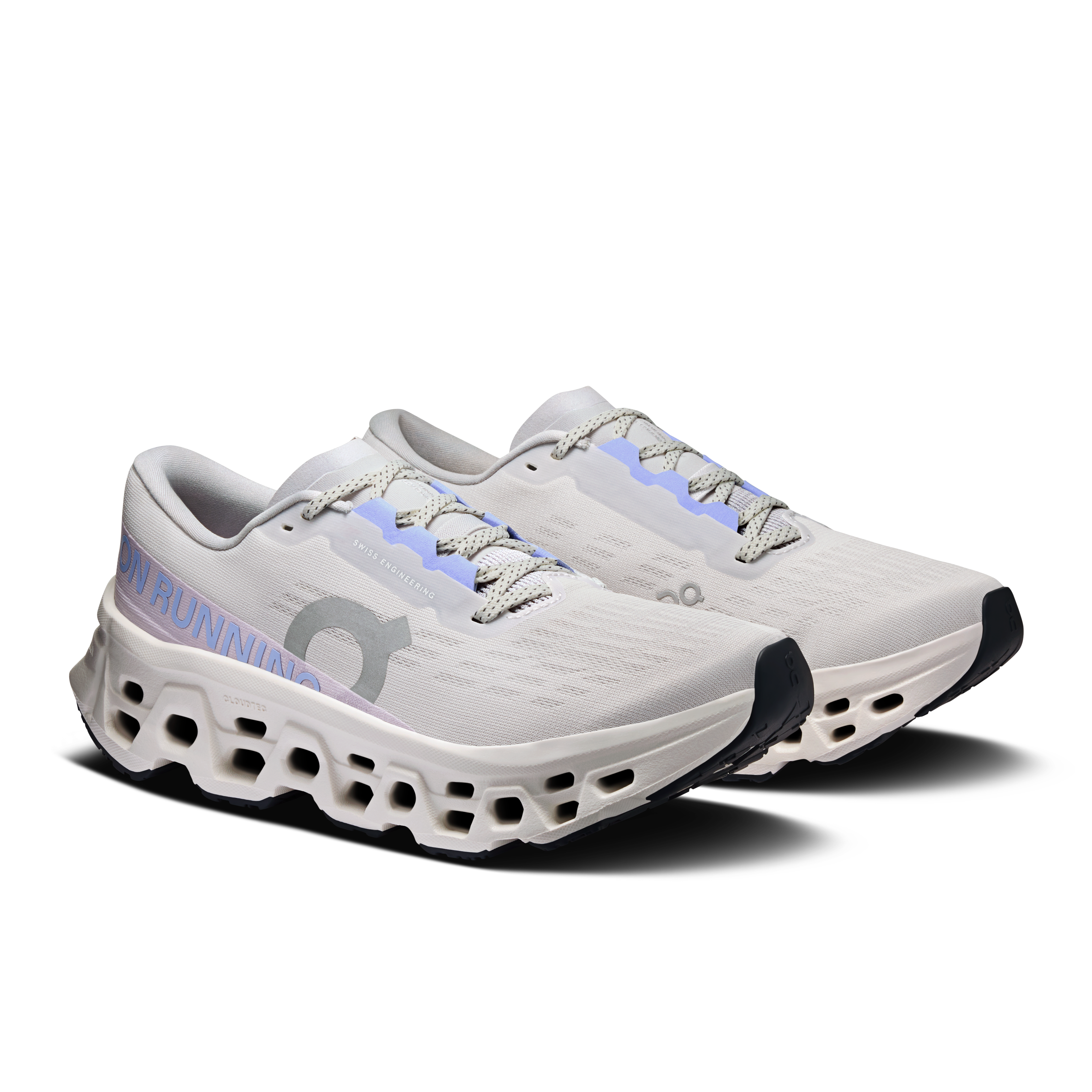On Running Women's Cloudmonster 3 Shoes - Frost / Ivory