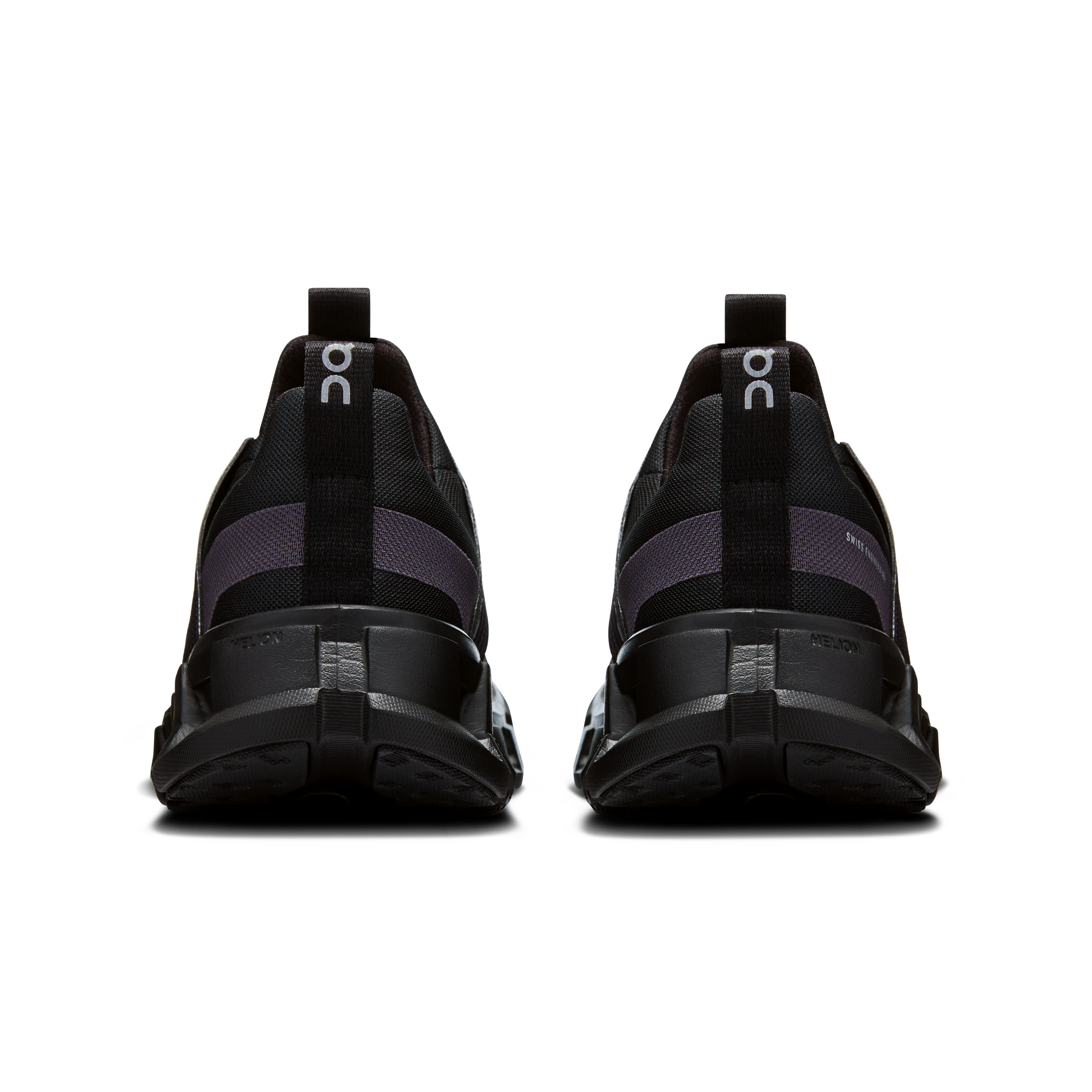 On Running Kids' Cloudswift Youth Shoes - Black / Eclipse