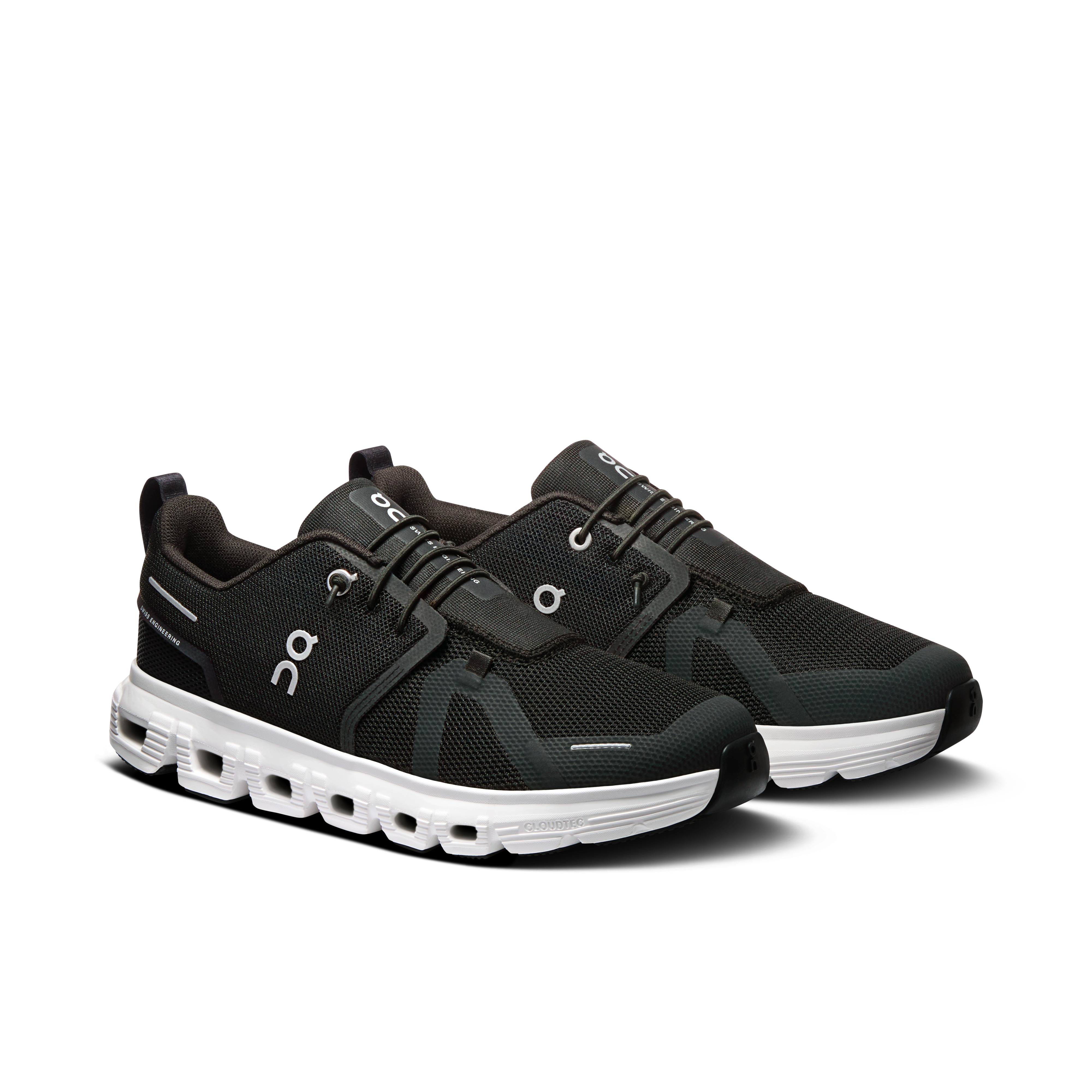 On Running Kids' Cloud Sky 2 Shoes - Black / White