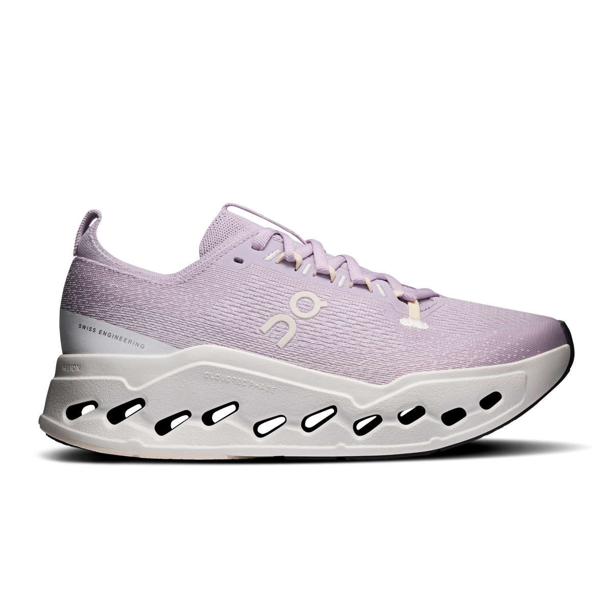 On Running Women's Cloudsurfer Max Wide Shoes - Foxglove / Ivory