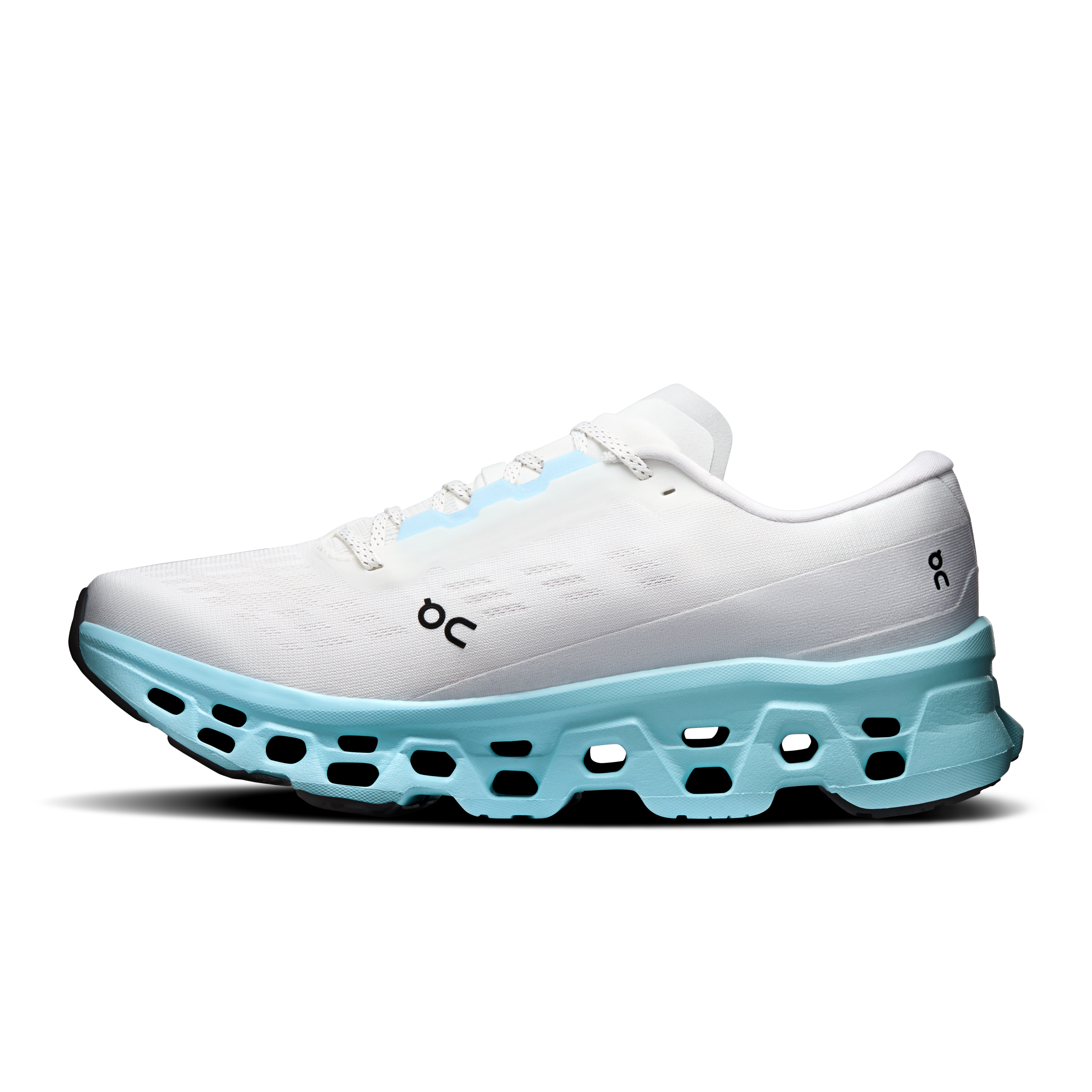 On Running Men's Cloudmonster 3 Shoes - Ivory / Topaz